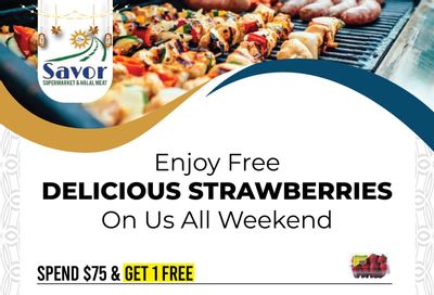 Savor Supermarket Flyer August 8 to 14