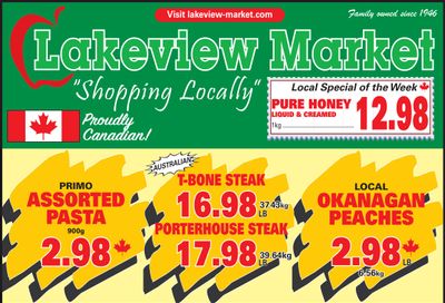 Lakeview Market Flyer August 9 to 15