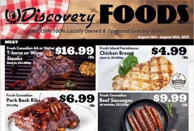 Discovery Foods Flyer August 10 to 16