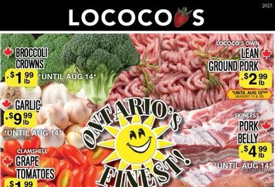 Lococo's Flyer August 11 to 14