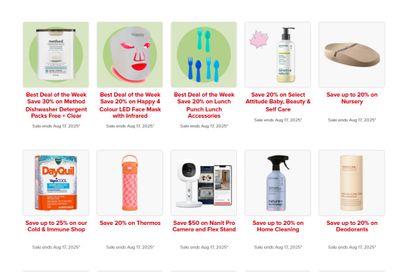 Well.ca Weekly Sales August 11 to 17