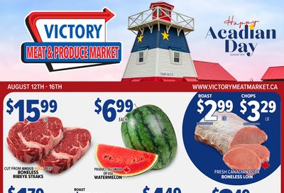 Victory Meat Market Flyer August 12 to 16