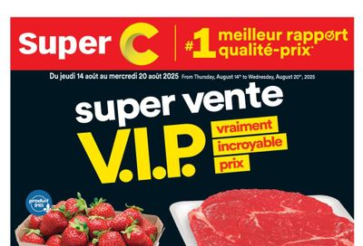 Super C Flyer August 14 to 20