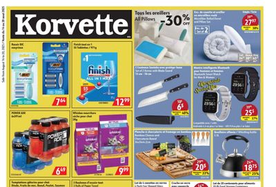 Korvette Flyer August 14 to 20