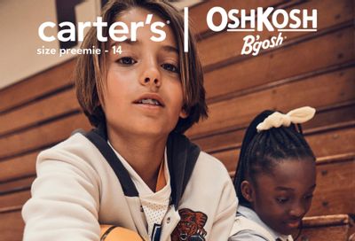 Carter's Oshkosh Flyer August 12 to September 3