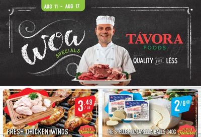 Tavora Foods Flyer August 11 to 17