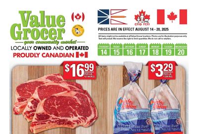Value Grocer Flyer August 14 to 20
