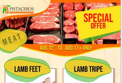 Pistachios Supermarket Flyer August 12 to 17