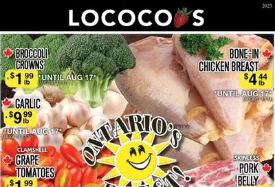 Lococo's Flyer August 13 to 17