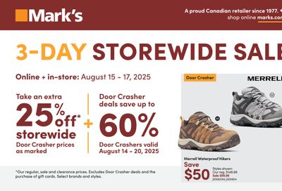 Mark's Flyer August 14 to 20