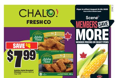 Chalo! FreshCo (West) Flyer August 14 to 20