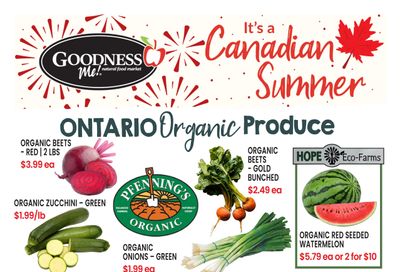 Goodness Me Flyer August 13 to 19
