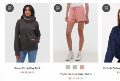 Bench Canada: 50% off Select Styles + Outlet up to 67% off