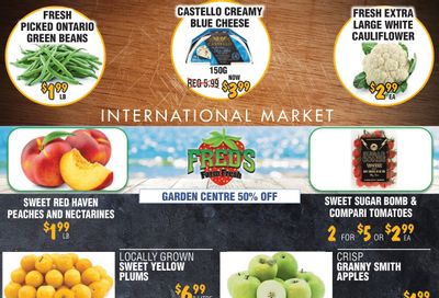 Fred's Farm Fresh Flyer August 13 to 19