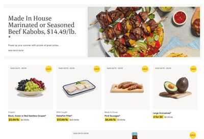 Whole Foods Market (ON) Flyer August 13 to 19