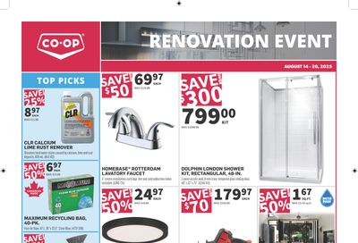 Co-op (West) Home Centre Flyer August 14 to 20