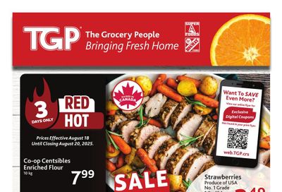 TGP The Grocery People Flyer August 14 to 20