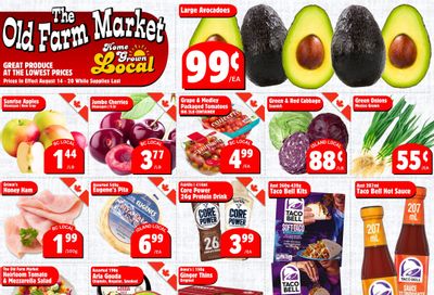 The Old Farm Market (Courtenay) Flyer August 14 to 20