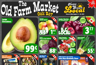 The Old Farm Market (Victoria) Flyer August 14 to 20
