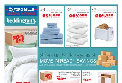 Beddington's Flyer August 13 to September 9