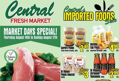 Central Fresh Market Flyer August 14 to 21