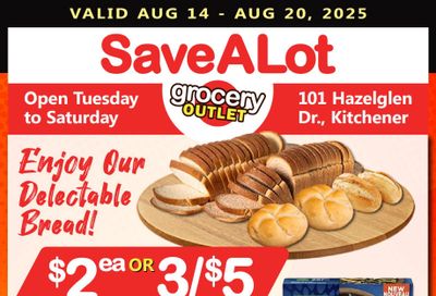 SaveALot Grocery Outlet Flyer August 14 to 20