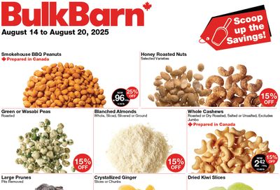 Bulk Barn Flyer August 14 to 20