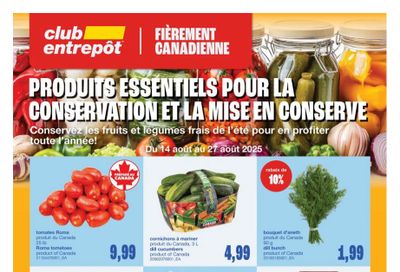 Wholesale Club (QC) Flyer August 14 to 27