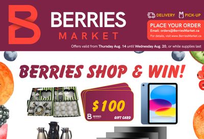 Berries Market Flyer August 14 to 20