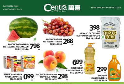 Centra Foods (North York) Flyer August 15 to 21