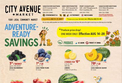 City Avenue Market Flyer August 14 to 27