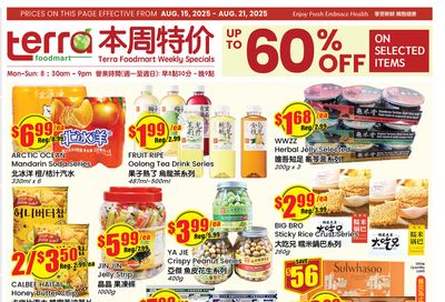 Terra Foodmart Flyer August 15 to 21