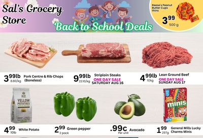 Sal's Grocery Flyer August 15 to 21