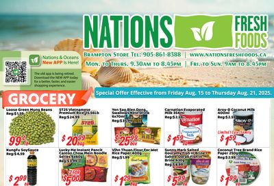 Nations Fresh Foods (Brampton) Flyer August 15 to 21