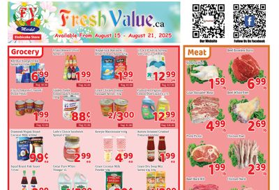 Fresh Value (Etobicoke) Flyer August 15 to 21