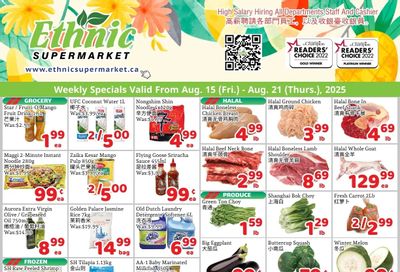 Ethnic Supermarket (Milton) Flyer August 15 to 21