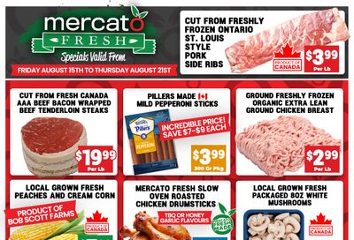Mercato Fresh Flyer August 15 to 21