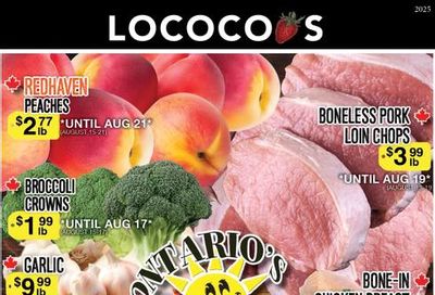 Lococo's Flyer August 15 to 17