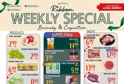 Market Ribbon Flyer August 15 to 21