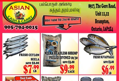 Asian Cash & Carry Flyer August 15 to 21