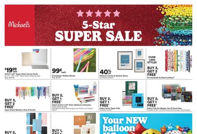 Michael's Flyer August 15 to 21