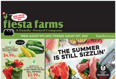 Fiesta Farms Flyer August 15 to 21