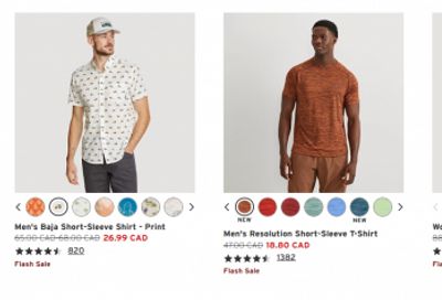 Eddie Bauer Canada End of Season Clearance Sale: Extra 50% off Last Marked Price + Flash Sale 60% Off