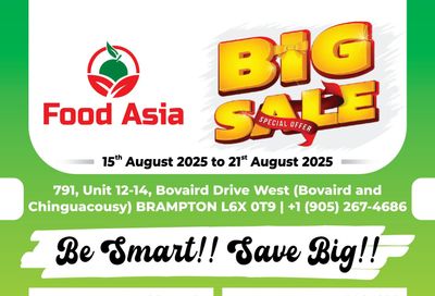 FoodAsia Flyer August 15 to 21