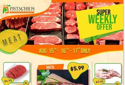 Pistachios Supermarket Flyer August 15 to 20