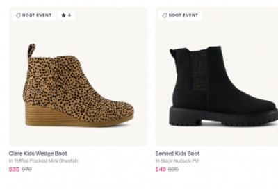 TOMS Canada Fall Event Sale: Save up to 60% Off Select Boot Styles