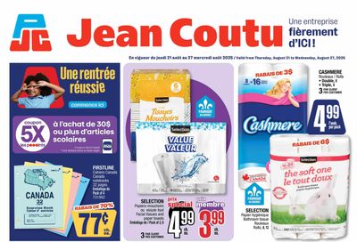 Jean Coutu Flyer August 21 to 27