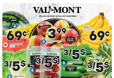 Val-Mont Flyer August 21 to 27