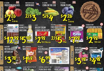 Pepper's Foods Flyer August 19 to 25