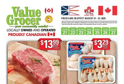 Value Grocer Flyer August 21 to 27